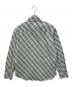 BURBERRY (バーバリー) コットン バイアスチェックシャツ ブルー サイズ:Ｍ：22000円