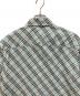 中古・古着 BURBERRY (バーバリー) コットン バイアスチェックシャツ ブルー サイズ:Ｍ：22000円