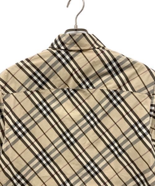 BURBERRY（バーバリー）BURBERRY (バーバリー) コットンチェックシャツ ベージュ×ブラウン サイズ:XSの古着・服飾アイテム