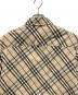 中古・古着 BURBERRY (バーバリー) コットンチェックシャツ ベージュ×ブラウン サイズ:XS：22000円