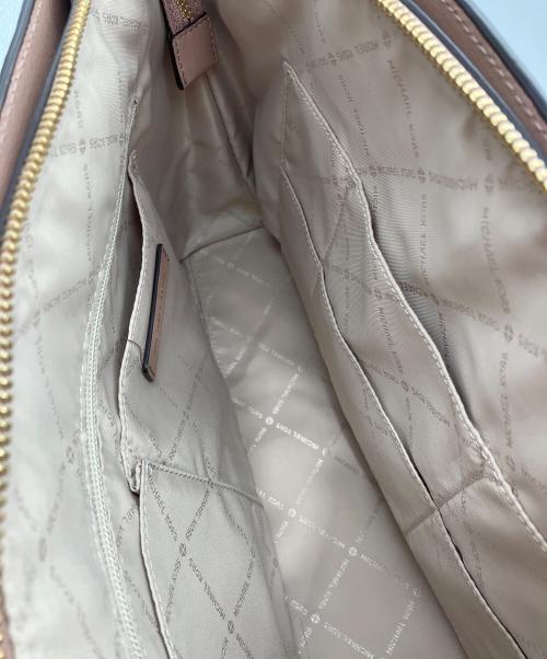 MICHAEL KORS（マイケルコース）MICHAEL KORS (マイケルコース) Ellis ラージ サッチェル2WAYバッグ ピンクの古着・服飾アイテム