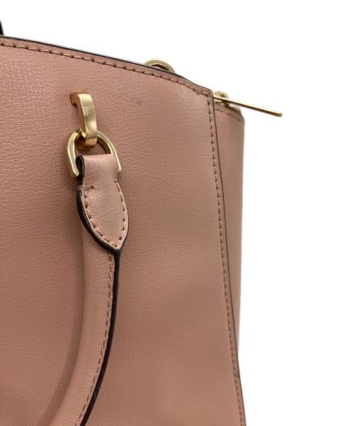 MICHAEL KORS（マイケルコース）MICHAEL KORS (マイケルコース) Ellis ラージ サッチェル2WAYバッグ ピンクの古着・服飾アイテム