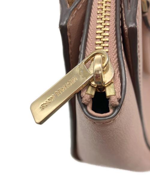 MICHAEL KORS（マイケルコース）MICHAEL KORS (マイケルコース) Ellis ラージ サッチェル2WAYバッグ ピンクの古着・服飾アイテム