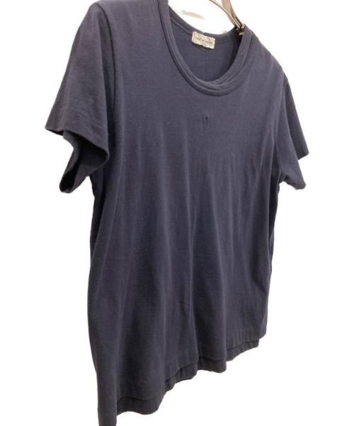 COMME des GARCONS（コムデギャルソン）COMME des GARCONS (コムデギャルソン) レイヤード半袖カットソー ネイビー サイズ:不明の古着・服飾アイテム