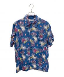 Sun Surf×JOURNAL STANDARD（サンサーフ×ジャーナルスタンダード）の古着「別注花火アロハシャツ」｜ブルー