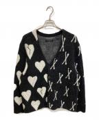 ALL SAINTSオールセインツ）の古着「BONEBREAK CARDIGAN」｜ブラック