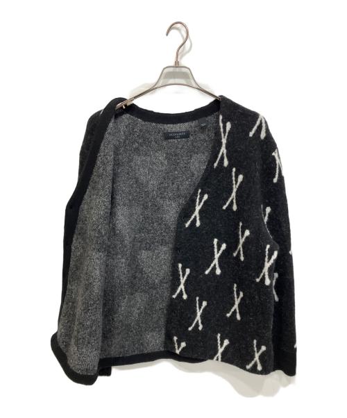 ALL SAINTS（オールセインツ）ALL SAINTS (オールセインツ) BONEBREAK CARDIGAN ブラック サイズ:Lの古着・服飾アイテム