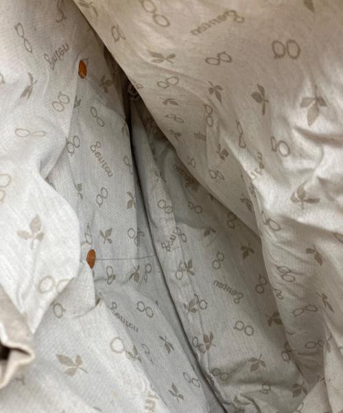 genten（ゲンテン）genten (ゲンテン) カットワークトートバッグ ブラウンの古着・服飾アイテム