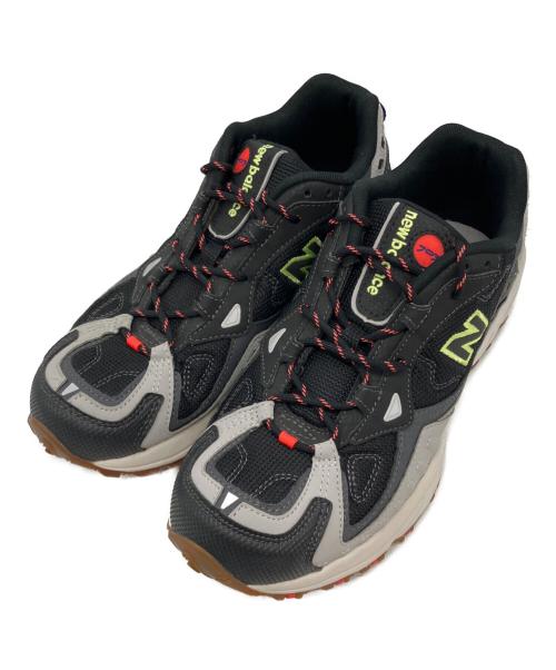 NEW BALANCE（ニューバランス）NEW BALANCE (ニューバランス) ローカットスニーカー ブラック×グレー サイズ:26.5の古着・服飾アイテム