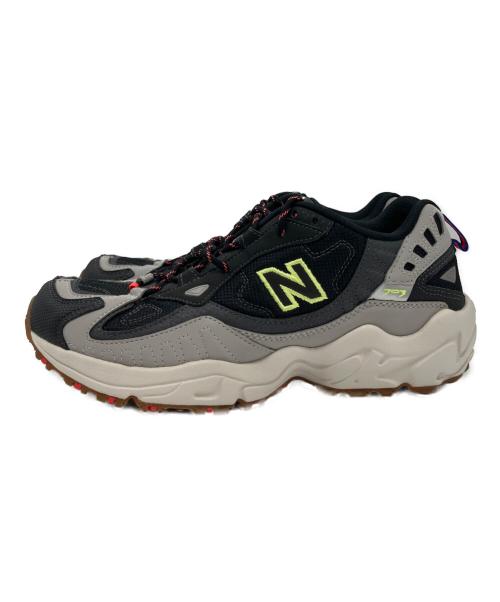 NEW BALANCE（ニューバランス）NEW BALANCE (ニューバランス) ローカットスニーカー ブラック×グレー サイズ:26.5の古着・服飾アイテム