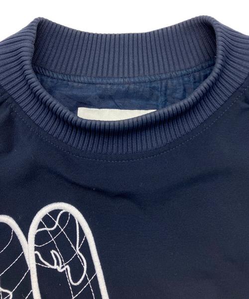 KENZO（ケンゾー）KENZO (ケンゾー) PEACE SIGN スウェット ネイビー サイズ:Lの古着・服飾アイテム