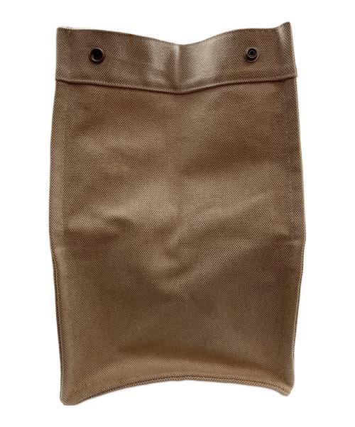 HERMES（エルメス）HERMES (エルメス) ボラボラGM キャンバス トートバッグ アイボリー×イエローの古着・服飾アイテム
