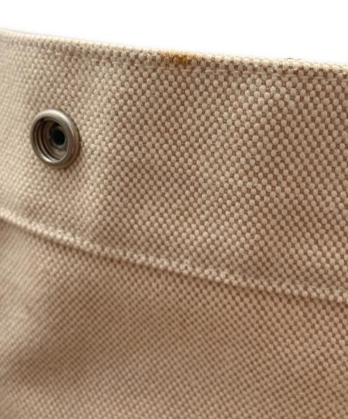 HERMES（エルメス）HERMES (エルメス) ボラボラGM キャンバス トートバッグ アイボリー×イエローの古着・服飾アイテム