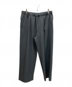 DESCENTE ALLTERRAINデザイント オルテライン）の古着「TECH WIDE PANTS」｜グレー