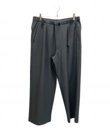 DESCENTE ALLTERRAIN（デザイント オルテライン）の古着「TECH WIDE PANTS」｜グレー