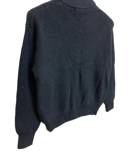 COMFORTABLE REASON（コンフォータブルリーズン）COMFORTABLE REASON (コンフォータブルリーズン) Harf Zip Knit ネイビー サイズ:XLの古着・服飾アイテム
