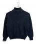 COMFORTABLE REASON (コンフォータブルリーズン) Harf Zip Knit ネイビー サイズ:XL：10000円