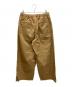 COMME des GARCONS HOMME (コムデギャルソン オム) 綿ギャバ イージーパンツ ブラウン サイズ:M：20000円