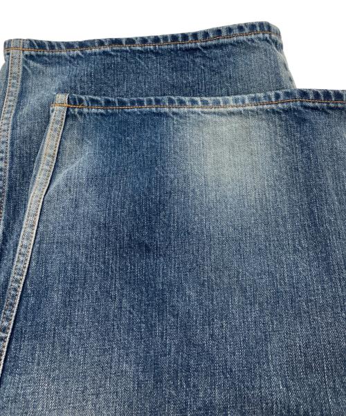 ANCELLM（アンセルム）ANCELLM (アンセルム) AGING WIDE 5P DENIM PANTS インディゴ サイズ:2の古着・服飾アイテム