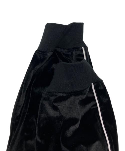 LAST NEST（ラストネスト）last nest (ラストネスト) Velvet Track Hoodie  ベロアジップパーカー ブラック サイズ:Lの古着・服飾アイテム