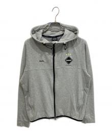 F.C.R.B.（エフシーレアルブリストル）の古着「17SS VENTILATION HOODY ジップパーカー」｜グレー