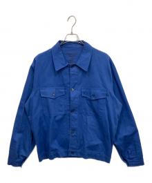 newtone×DEUXIEME CLASSE（ニュートン×ドゥーズィエム クラス）の古着「バックプリントブルゾンジャケット」｜ブルー