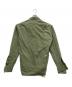 GREG LAUREN (グレッグローレン) ARMY TENT STUDIO SHIRT ミリタリーシャツ オリーブ サイズ:1：30000円