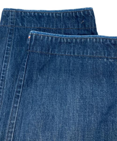 Porter Classic（ポータークラシック）Porter Classic (ポータークラシック) ワイドデニムパンツ ブルー サイズ:Sの古着・服飾アイテム