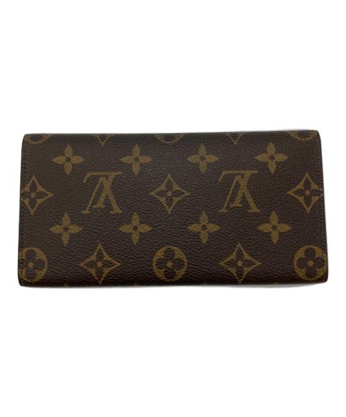 LOUIS VUITTON（ルイ ヴィトン）LOUIS VUITTON (ルイ ヴィトン) ポルトフォイユ3カルトクレディ 札入れ ブラウンの古着・服飾アイテム