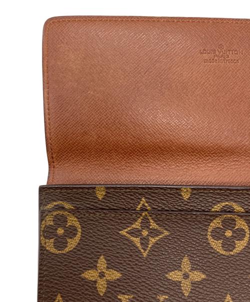 LOUIS VUITTON（ルイ ヴィトン）LOUIS VUITTON (ルイ ヴィトン) ポルトフォイユ3カルトクレディ 札入れ ブラウンの古着・服飾アイテム