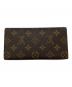 LOUIS VUITTON (ルイ ヴィトン) ポルトフォイユ3カルトクレディ 札入れ ブラウン：15000円