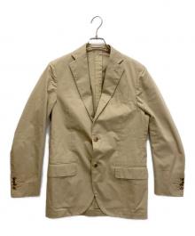 LARDINI（ラルディーニ）の古着「コットン テーラードジャケット」｜ベージュ
