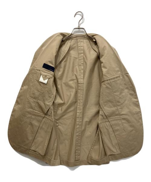 LARDINI（ラルディーニ）LARDINI (ラルディーニ) コットン テーラードジャケット ベージュ サイズ:44の古着・服飾アイテム