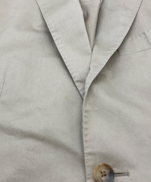 LARDINI（ラルディーニ）LARDINI (ラルディーニ) コットン テーラードジャケット ベージュ サイズ:44の古着・服飾アイテム