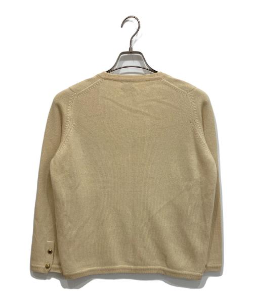 CHANEL（シャネル）CHANEL (シャネル) シャネルボタン カシミヤカーディガン ベージュ サイズ:不明の古着・服飾アイテム