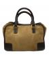 LOEWE (ロエベ) アマソナ28 スエードハンドバッグ ブラウン：60000円