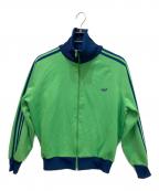 adidasアディダス）の古着「80'sトラックジャケット」｜グリーン×ネイビー