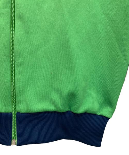 adidas（アディダス）adidas (アディダス) 80'sトラックジャケット グリーン×ネイビー サイズ:3号の古着・服飾アイテム