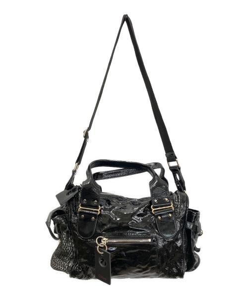 Chloe（クロエ）Chloe (クロエ) 2WAYバッグ ブラックの古着・服飾アイテム