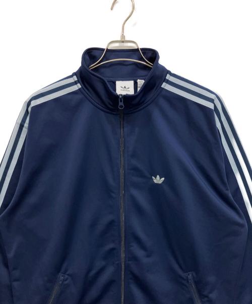 adidas（アディダス）adidas (アディダス) トラックジャケット ジェンダーニュートラル ブルー サイズ:ｌの古着・服飾アイテム
