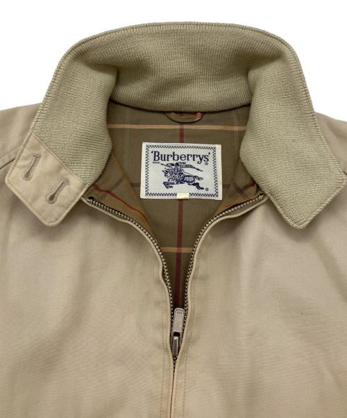 Burberry's（バーバリーズ）Burberry's (バーバリーズ) ハリントンジャケット ベージュ サイズ:7AB2の古着・服飾アイテム