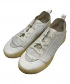 adidas by stella McCartneyアディダス バイ ステラマッカートニー）の古着「Treino 'Triple White'ローカットスニーカー」｜ホワイト