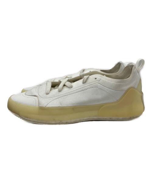 adidas by stella McCartney（アディダス バイ ステラマッカートニー）adidas by stella McCartney (アディダス バイ ステラマッカートニー) Treino 'Triple White'ローカットスニーカー ホワイト サイズ:25の古着・服飾アイテム