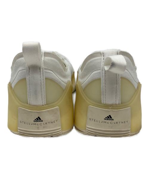 adidas by stella McCartney（アディダス バイ ステラマッカートニー）adidas by stella McCartney (アディダス バイ ステラマッカートニー) Treino 'Triple White'ローカットスニーカー ホワイト サイズ:25の古着・服飾アイテム