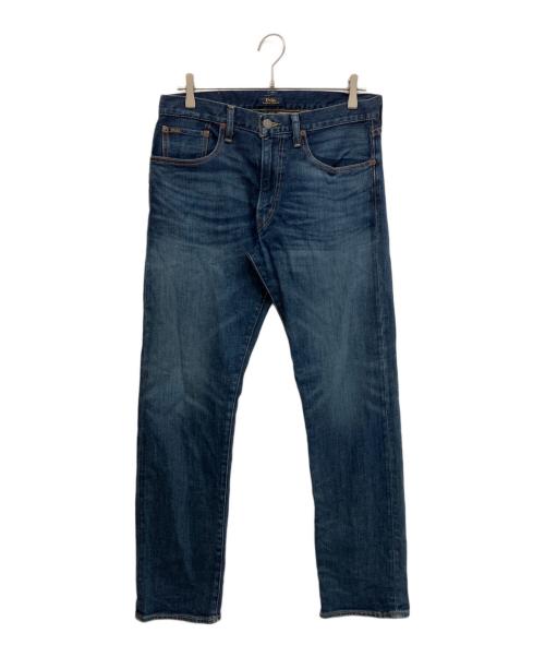 POLO RALPH LAUREN（ポロ・ラルフローレン）POLO RALPH LAUREN (ポロ・ラルフローレン) スリムデニムパンツ ブルー サイズ:30の古着・服飾アイテム