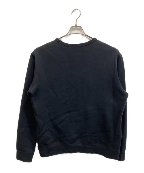 POLO RALPH LAUREN（ポロ・ラルフローレン）POLO RALPH LAUREN (ポロ・ラルフローレン) クルーネックスウェット ブラック サイズ:Lの古着・服飾アイテム