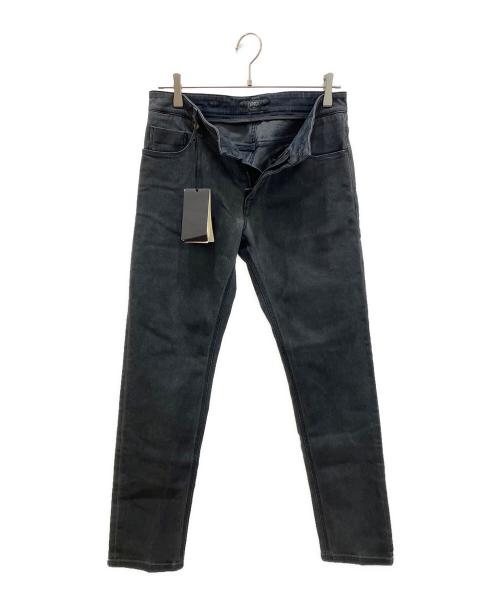 FENDI（フェンディ）FENDI (フェンディ) PANTALONE WASHED OVERDIEDデニムパンツ グレー サイズ:30の古着・服飾アイテム