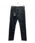 FENDI（フェンディ）の古着「PANTALONE WASHED OVERDIEDデニムパンツ」｜グレー