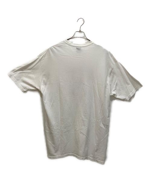 stussy（ステューシー）stussy (ステューシー) ロゴプリントTシャツ ホワイト サイズ:XLの古着・服飾アイテム