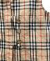 中古・古着 BURBERRY (バーバリー) ノバチェック ノースリーブシャツ ブラウン サイズ:6：20000円